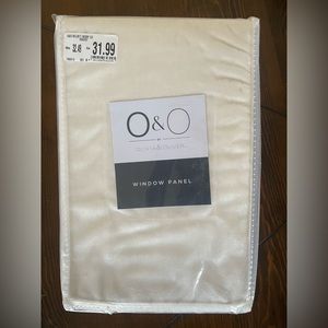 Olivia&Oliver Ivory Velvet Curtain Panel X 8